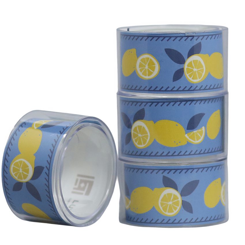 Bright Lemon Lux + Table Napkin Rings