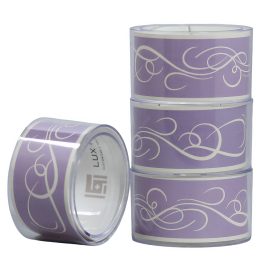 Lavender Scroll Lux + Table Napkin Rings