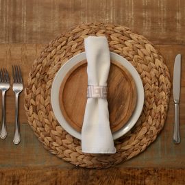 Lux Trellis Lux + Table Napkin Ring Setup