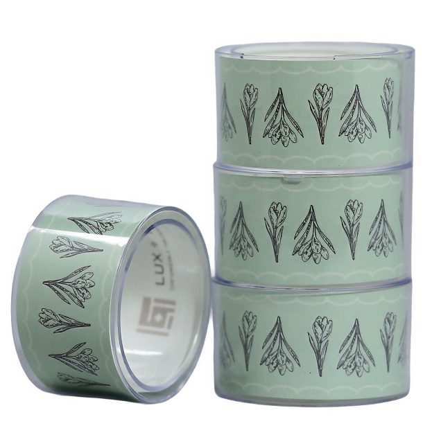 Mint Sprig Lux + Table Napkin Rings