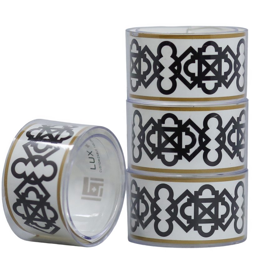 Mod Trellis Lux + Table Napkin Rings